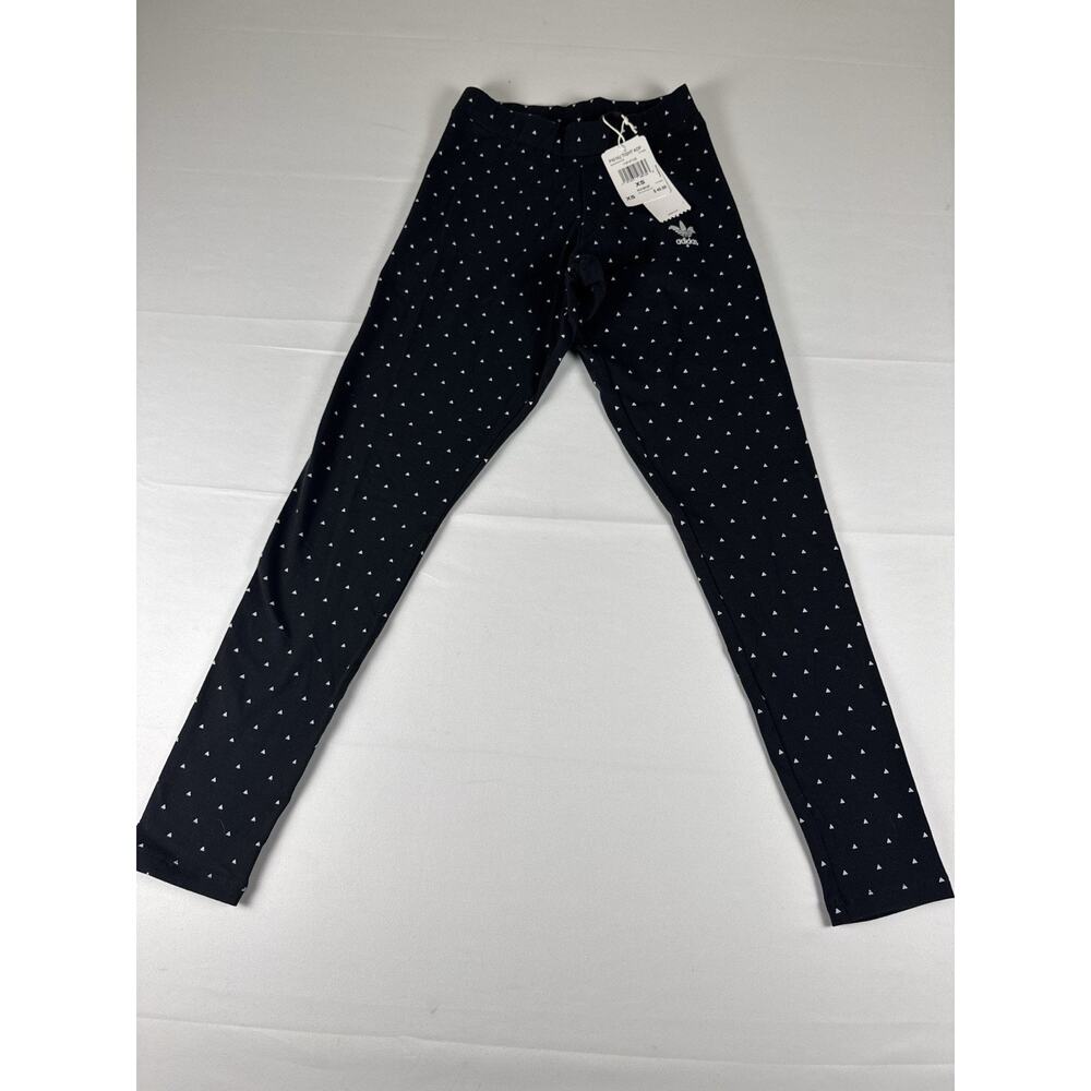 Adidas Pharrell Williams HU Tight AOP Leggings Womens XS Black White NWT